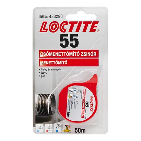 Loctite 55 menettömítő zsinór 50m